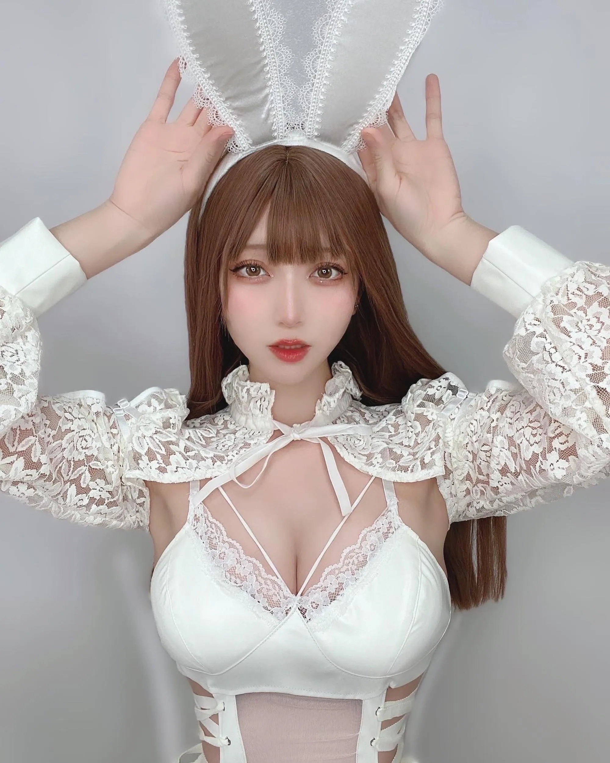 かさぎkasagi – NO.003 Fantia 2022-04月会员订阅-2022-04-11 ホワイトバニーガールさん [29P]插图3